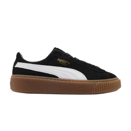 PUMA: Чёрные кроссовки  Suede