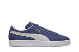 PUMA: Синие кроссовки  Suede Classic