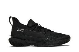 Under Armour: Чёрные кроссовки  Curry 7