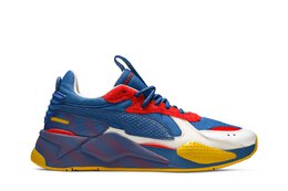 PUMA: Синие кроссовки  RS-X