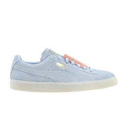 PUMA: Синие кроссовки  Suede