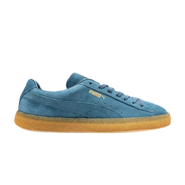 PUMA: Синие кроссовки  Suede
