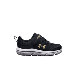 Under Armour: Чёрные кроссовки 
