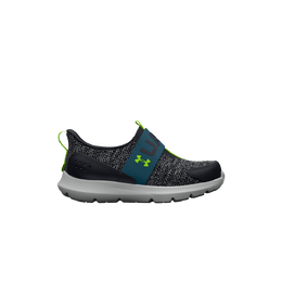 Under Armour: Чёрные кроссовки 