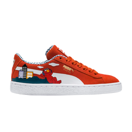 PUMA: Красные кроссовки  Suede