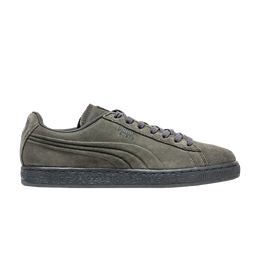 PUMA: Серые кроссовки  Suede