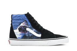 Vans: Чёрные кроссовки  Sk8-Hi