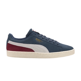 PUMA: Синие кроссовки  Suede Classic