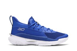 Under Armour: Синие кроссовки  Curry 7