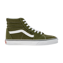 Vans: Зелёные кроссовки  Sk8-Hi