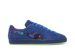 PUMA: Синие кроссовки  Suede Classic