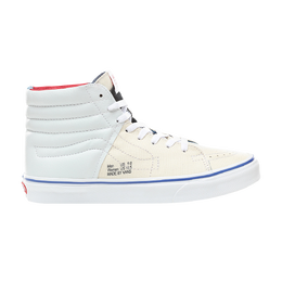 Vans: Белые кроссовки  Sk8-Hi