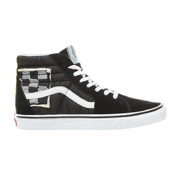 Vans: Чёрные кроссовки  Sk8-Hi