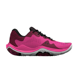 Under Armour: Розовые кроссовки 