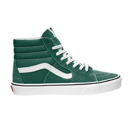 Vans: Зелёные кроссовки  Sk8-Hi