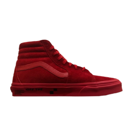 Vans: Красные кроссовки  Sk8-Hi