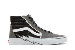 Vans: Серые кроссовки  Sk8-Hi