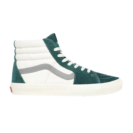 Vans: Зелёные кроссовки  Sk8-Hi