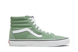 Vans: Зелёные кроссовки  Sk8-Hi