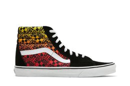 Vans: Чёрные кроссовки  Sk8-Hi