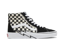 Vans: Чёрные кроссовки  Sk8-Hi