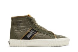 Vans: Зелёные кроссовки  Sk8-Hi