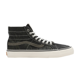 Vans: Чёрные кроссовки  SK8-Hi 38