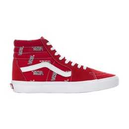 Vans: Красные кроссовки  Sk8-Hi