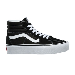 Vans: Чёрные кроссовки  Sk8-Hi