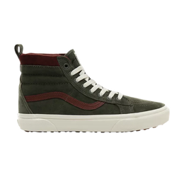 Vans: Зелёные кроссовки  Sk8-Hi