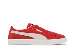 PUMA: Красные кроссовки  Suede