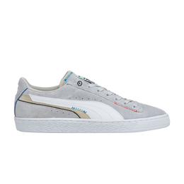 PUMA: Серые кроссовки  Suede