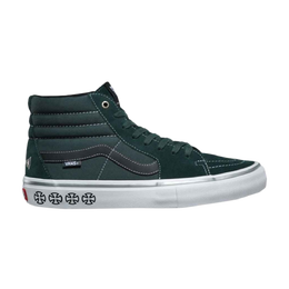 Vans: Зелёные кроссовки  Sk8-Hi Pro