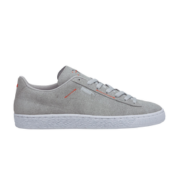 PUMA: Серые кроссовки  Suede