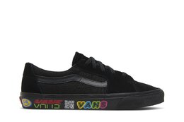 Vans: Чёрные кроссовки  Sk8 Low