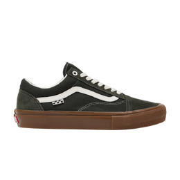 Vans: Зелёные кроссовки  Skate Old Skool