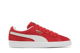 PUMA: Красные кроссовки  Suede Classic