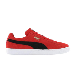 PUMA: Красные кроссовки  Suede Classic