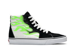 Vans: Чёрные кроссовки  Sk8-Hi