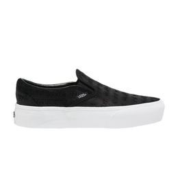 Vans: Чёрные кроссовки  Classic Slip On