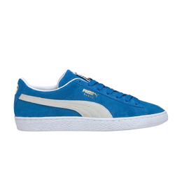 PUMA: Синие кроссовки  Suede