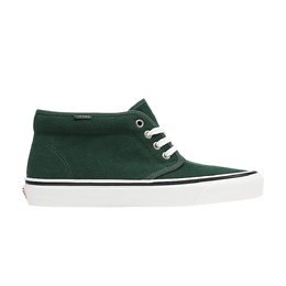 Vans: Зелёные кроссовки  Chukka