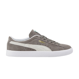 PUMA: Серые кроссовки  Suede