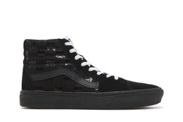 Vans: Чёрные кроссовки  Comfycush Sk8-Hi