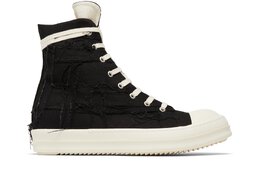 Rick Owens: Чёрные кроссовки  Drkshdw