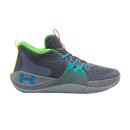 Under Armour: Серые кроссовки 