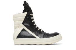 Rick Owens: Чёрные кроссовки Geobasket