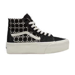 Vans: Чёрные ботинки SK8-Hi Tapered