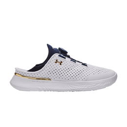 Under Armour: Белые кроссовки 