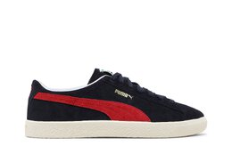 PUMA: Синие кроссовки  Suede